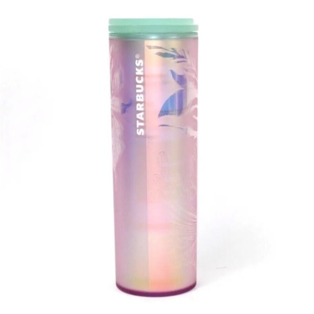 STARBUCKS 2022 Anniversary Spring Iridescent Siren Mermaid Soft Touch Tumbler